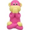 Małpka, zabawka, dla psa, latex, 12 cm, 3szt/OPAK, z dźwiękiem