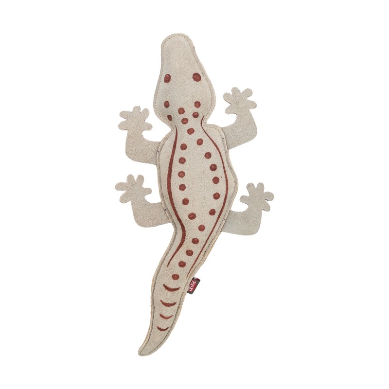 Salamandra, zabawka, dla psa, skórzana, 37 cm
