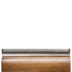 Ekskluzywne zgrzebło do podszerstka, dla zwierząt, drewno bukowe, stal, szerokość 13cm