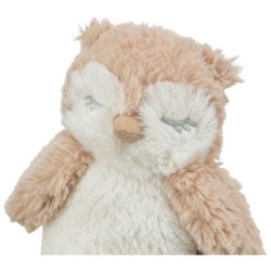 Sowa, zabawka, dla psa, plusz, 18 cm, z recyklingu