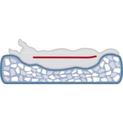 Noah vital, legowisko zamknięte, jasnoszare, 40 × 45 × 43 cm