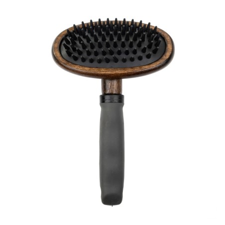 Ekskluzywna szczotka typu pudlówka, nasada materiał TPR + drewno, wym. 12,6x18,7cm