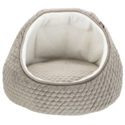 Legowisko zamknięte Livia, o 55 × 45 cm, szarobrązowe/kremowe