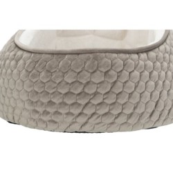 Legowisko zamknięte Livia, o 55 × 45 cm, szarobrązowe/kremowe