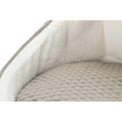 Legowisko zamknięte Livia, o 55 × 45 cm, szarobrązowe/kremowe