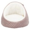 Legowisko zamknięte Livia, o 45 × 33 cm, różowe/kremowe