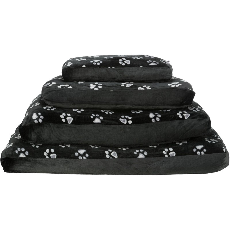 Jimmy, poduszka, dla psa/kota, prostokątna, czarna, 120x80cm