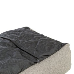 Noah, legowisko, dla psa,kota, jasnoszare, 120 x 75 cm