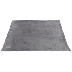 Zestaw Junior królik z kocem, plusz, 75 x 50 cm, szary/liliowy