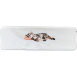 Mata na parapet Nani, 90x28 cm, szara