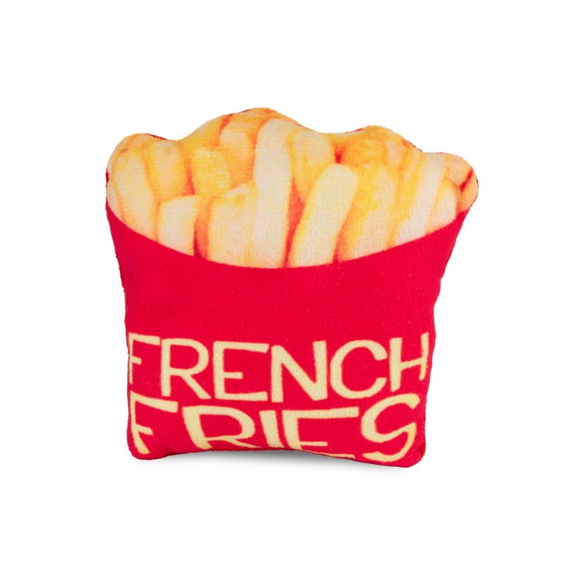 Zabawka, dla psa, frytki, pluszowe, 14 cm