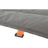 Koc podróżny BE NORDIC Hooge, 100 × 65 cm, szary