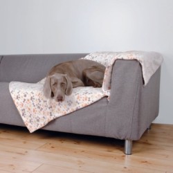 Koc Lingo, 150 × 100 cm, biało/beżowy