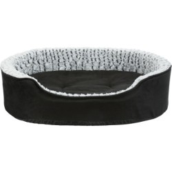 Legowisko ortopedyczne dla psa  Lino , 60 × 45 cm, czarno/szare