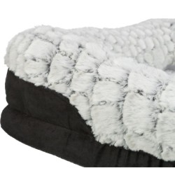 Lino Vital, legowisko, dla psa/kota, czarno/szare, 70 × 55 cm