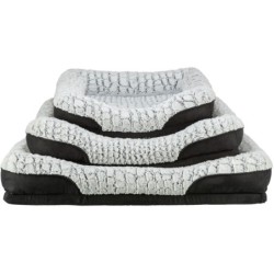 Lino Vital, legowisko, dla psa/kota, czarno/szare, 90 × 65 cm