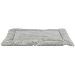 Jonna, mata, dla psa/kota, plusz sztruksowy, szara, 70 × 50 cm