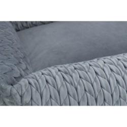 Livia, legowisko, dla psa/kota, szare, 80 × 60 cm