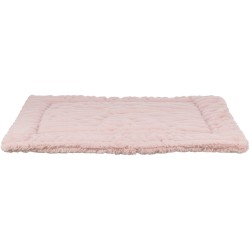 Lonni, mata, dla psa/kota, plusz, różowa, 50 × 35 cm