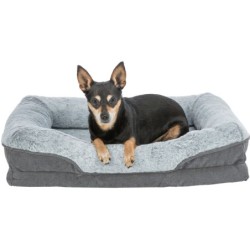 Lino Vital, legowisko, dla psa/kota, szare/jasnoszare, 90 × 65 cm
