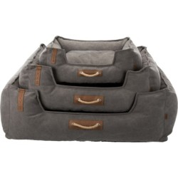 BE NORDIC Föhr, legowisko, dla psa/kota, czarne, 100 × 80 cm