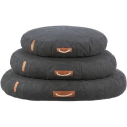 BE NORDIC Föhr, poduszka, dla psa/kota, okrągła, czarna, 80 × 60 cm