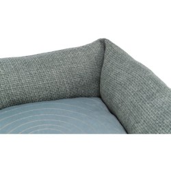 Vivian, legowisko, dla psa/kota, niebiesko/szare, 120 x 75 cm