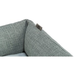 Vivian, legowisko, dla psa/kota, niebiesko/szare, 120 x 75 cm