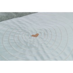 Viviana, mata, dla psa/kota, niebiesko/szara 120 × 80 cm