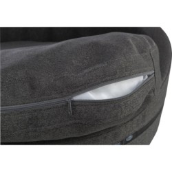 CityStyle, legowisko, dla psa/kota, owalne, ciemnoszare, 80 x 65 cm