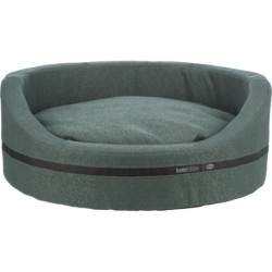 CityStyle, legowisko, dla psa/kota, owalne, ciemnozielone, 65 x 55 cm