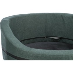 CityStyle, legowisko, dla psa/kota, owalne, ciemnozielone, 65 x 55 cm