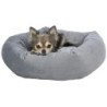 Lionel, legowisko, dla psa/kota, owalne, szare, 60 cm, z recyklingu