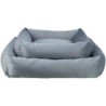 Alena, legowisko, dla psa/kota, niebiesko/szare, 80 × 60 cm