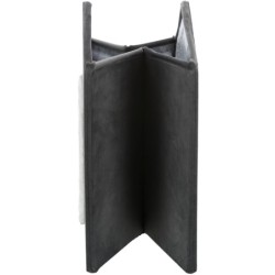 Livia, legowisko zamknięte, dla psa/kota, ciemnoszare/białe, 38x41x44 cm