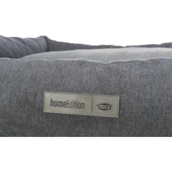 Liano, legowisko, dla psa/kota, tkanina/plusz, prostokątne, szare, 60x50 cm