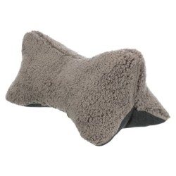 Poduszka Bendson, 40 × 22 cm, jasnoszara/ciemnoszara