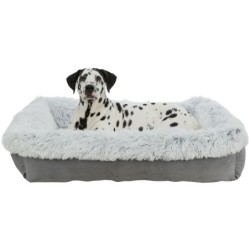 Harvey, legowisko, dla psa/kota, prostokątne, szare/biało-czarne, 100x75cm