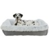 Harvey, legowisko, dla psa/kota, prostokątne, szare/biało-czarne, 100x75cm