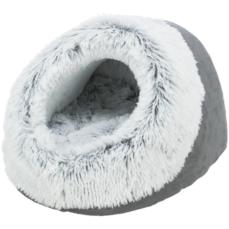 Harvey, legowisko zamknięte, dla psa/kota, szare/ biało-czarne, 35x26x41 cm