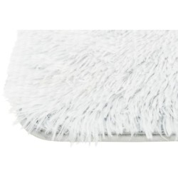 Harvey, mata, dla psa/kota, na półki, prostokątna, biało-czarna, poliester, 33 x 38cm