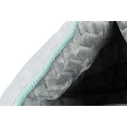 Legowisko zamknięte Junior, 45 × 40 × 30 cm, szare