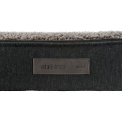 Bendson Vital, sofa, dla psa/kota, prostokątna, ciemnoszare/jasnoszare, 100x80cm