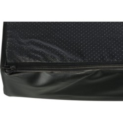 Remo Vital, legowisko, dla psa/kota, prostokątne, czarne, imitacja skóry, 90x70 cm