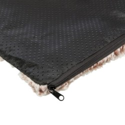 Calida, mata z wkłądką odbijającą ciepło, dla psa/kota, biało/brązowa, 140 x 85 cm