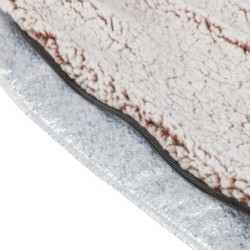 Calida, mata z wkłądką odbijającą ciepło, dla psa/kota, biało/brązowa, 140 x 85 cm