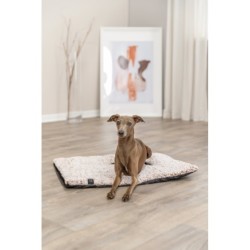 Calida, mata z wkłądką odbijającą ciepło, dla psa/kota, biało/brązowa, 140 x 85 cm