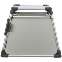 Skrzynia transportowa z aluminium, 55 × 62 × 78 cm