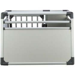 Skrzynia transportowa z aluminium, 93 × 65 × 81 cm