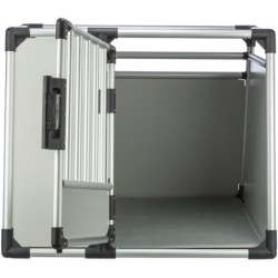 Transporter, aluminium, L–XL: 94 × 75 × 88 cm, srebrny/jasnoszary
